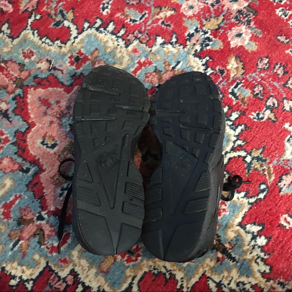 2015 Nike Air Huarache Black Mens Running Shoes 318429 003 Size 12 - Picture 8 of 8